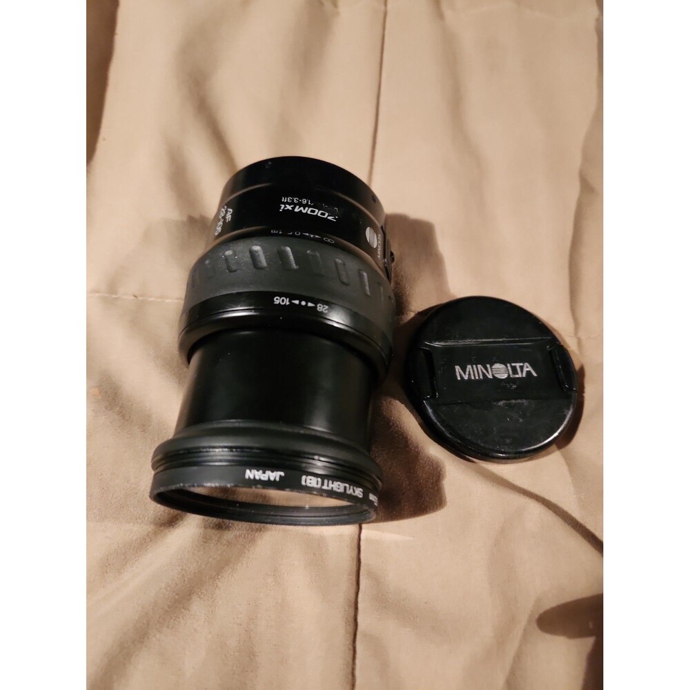 Minolta AF Zoom xi 28-105mm f/3.5-4.5 Lens Sony A-Mount w/ Hoya 62mm Skylight